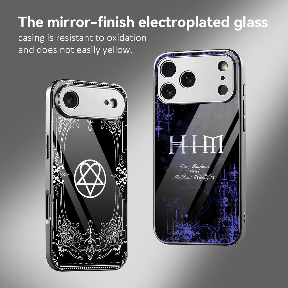 Apple Iphone 15 - Etui na telefon ROCK Band H-HIM