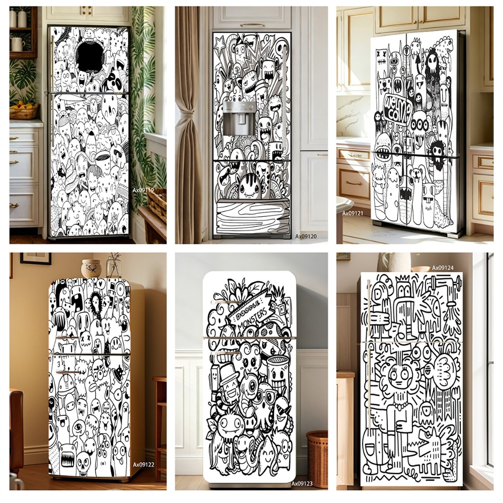 Czarno-biała grafika liniowa,  – Full Cover Adhesive recenzja i cena