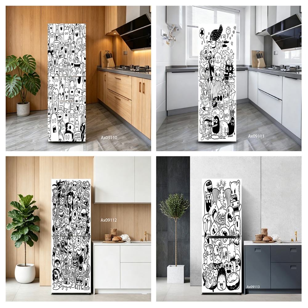 Czarno-biała grafika liniowa,  – Full Cover Adhesive recenzja i cena