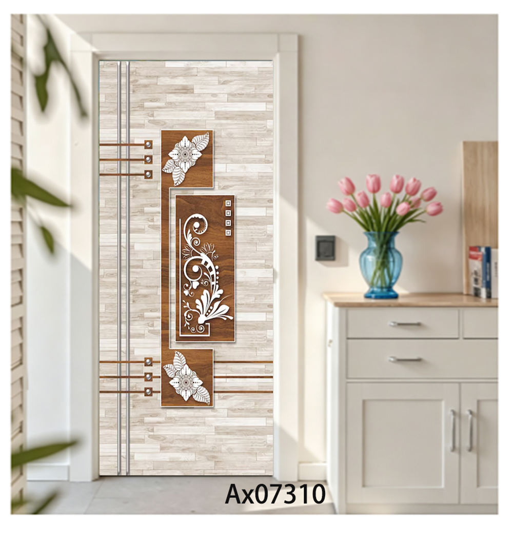 Naklejka na drzwi w stylu retr – Full Cover Adhesive recenzja i cena