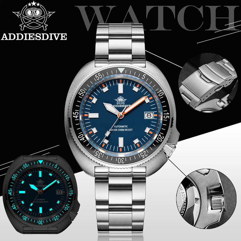 ADDIESDIVE NH35 Automatyczny Z – Anti Blue Light Film recenzja i cena