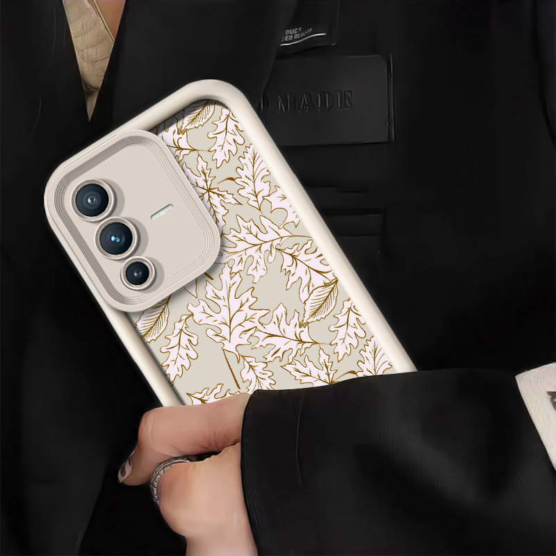 Etui na telefon z wzorem liści – Vivo V40 recenzja i cena